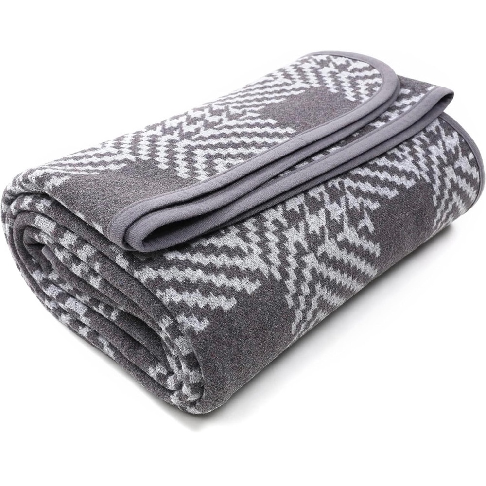 PuTian Merino Wool Blanket - 63” x 87”